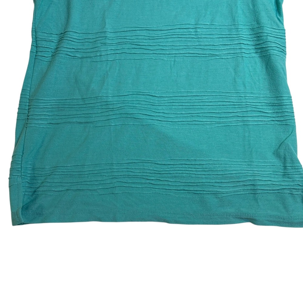 1775 Bell Sleeve Tunic Top Textured Knit Teal Green Women's Size S‎ - Picture 4 of 11